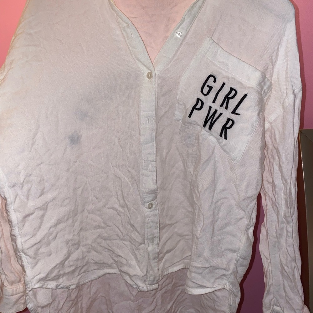 Button up collar shirt
